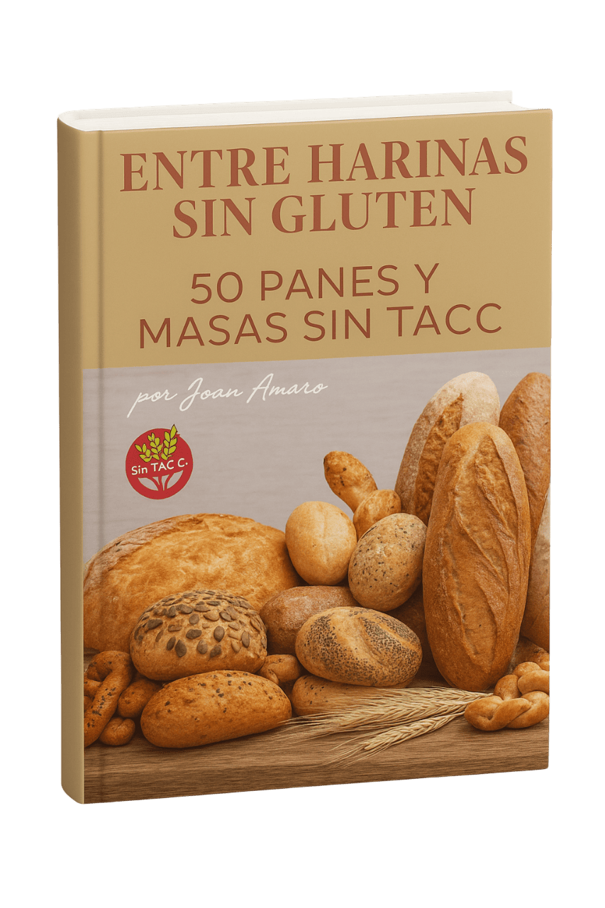 Entre Harinas sin gluten + 6 Recetarios de Regalo